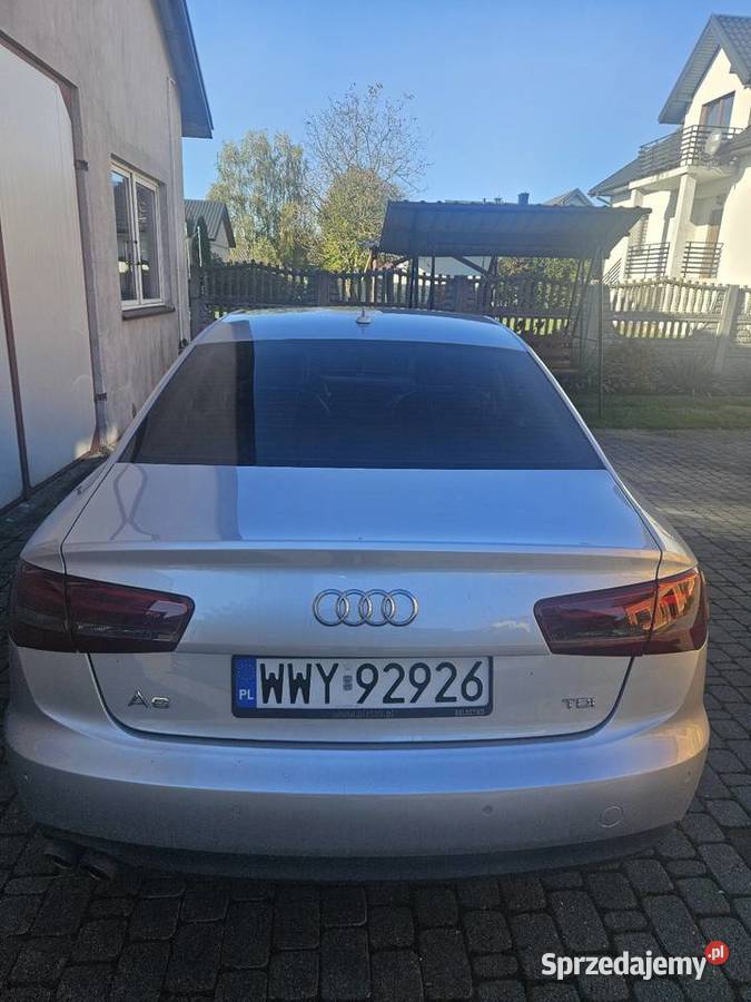 Audi a6c7 20 tdi cglc automat Zarejestrowany w Polsce Wólka Somiankowska