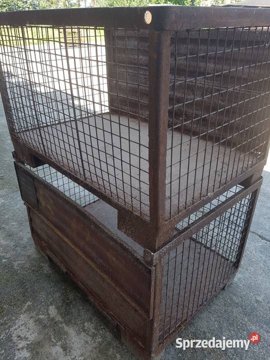 Giterbox pojemnik metalowy siatkowoblaszany mazowieckie Wiskitki