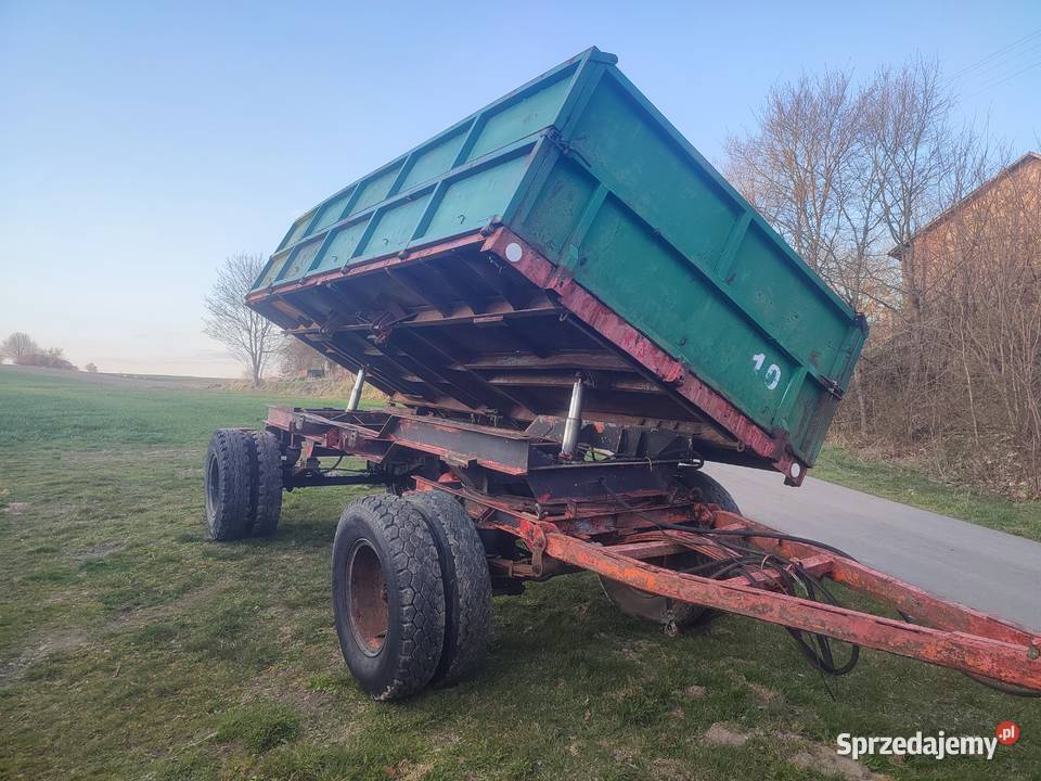 Przyczepa rolnicza IFA Hw Hl 8011 wywrotka 8 ton Przyczepy rolnicze Lublin sprzedam