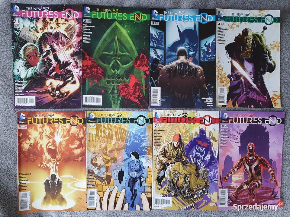 The 52 The Futures End zestaw 25 komiksów DC USA sprzedam