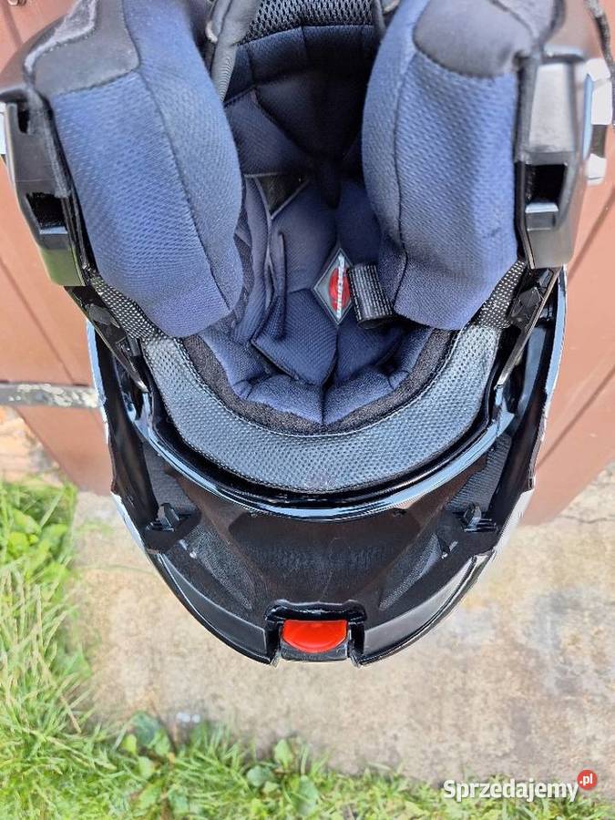 Kask motocyklowy szczękowy Nitro Racing F348 łódzkie Wola Raciborowska sprzedam