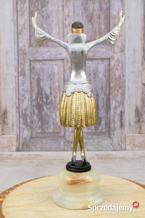 Tancerka Baletnica w Turbanie Figura z Brązu Kraków sprzedam