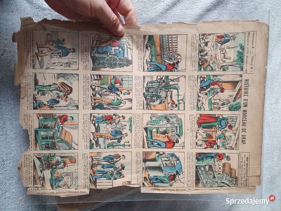 Serie Encyclopedique Glucq 75 plansz z 1883 roku Gdynia