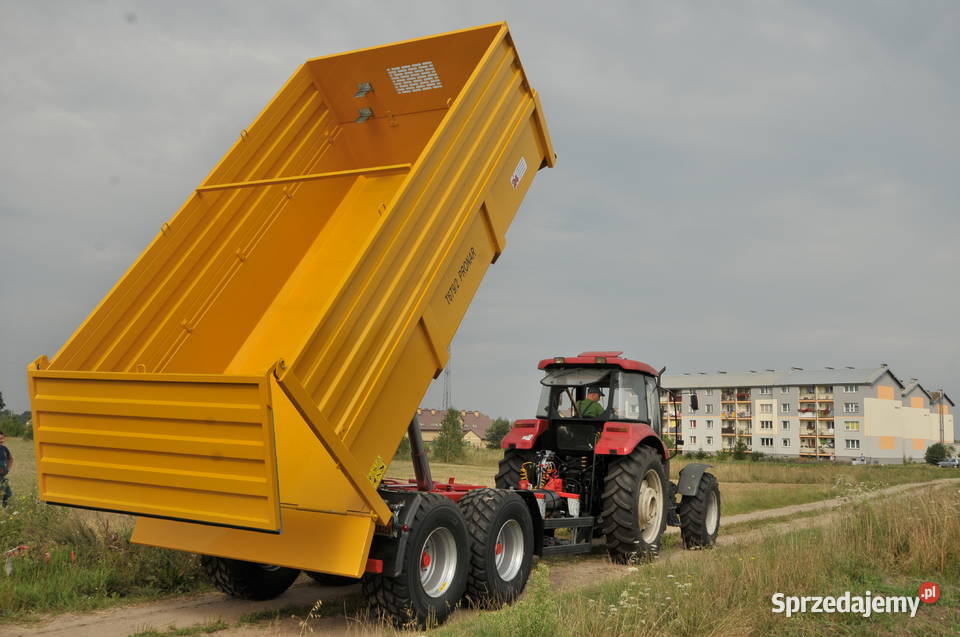 Przyczepa budowlana tandem Pronar przyczepy Nowe kujawsko-pomorskie Rogóźno sprzedam