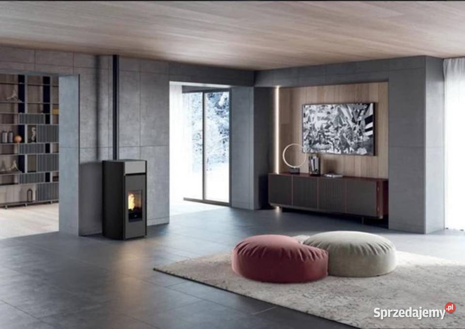 Kominek wolnostojący na pellet Myrna Q 10kW Sieradz