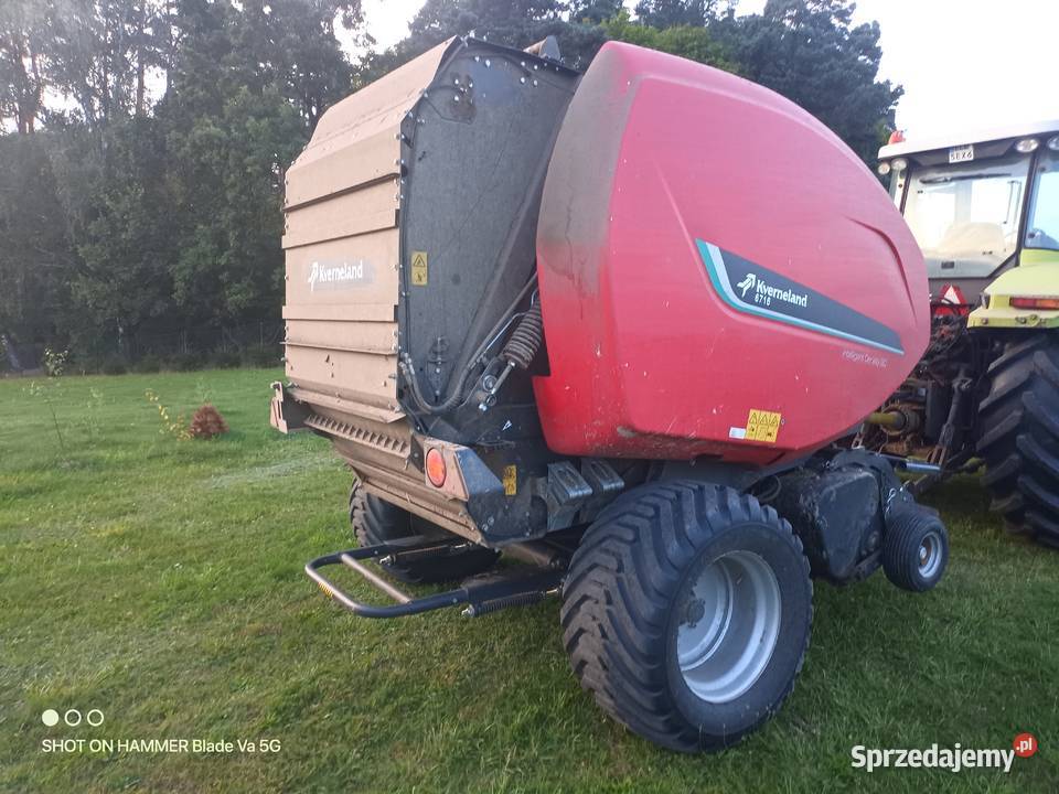 Prasa pasowa zmiennokomorową kverneland 6716