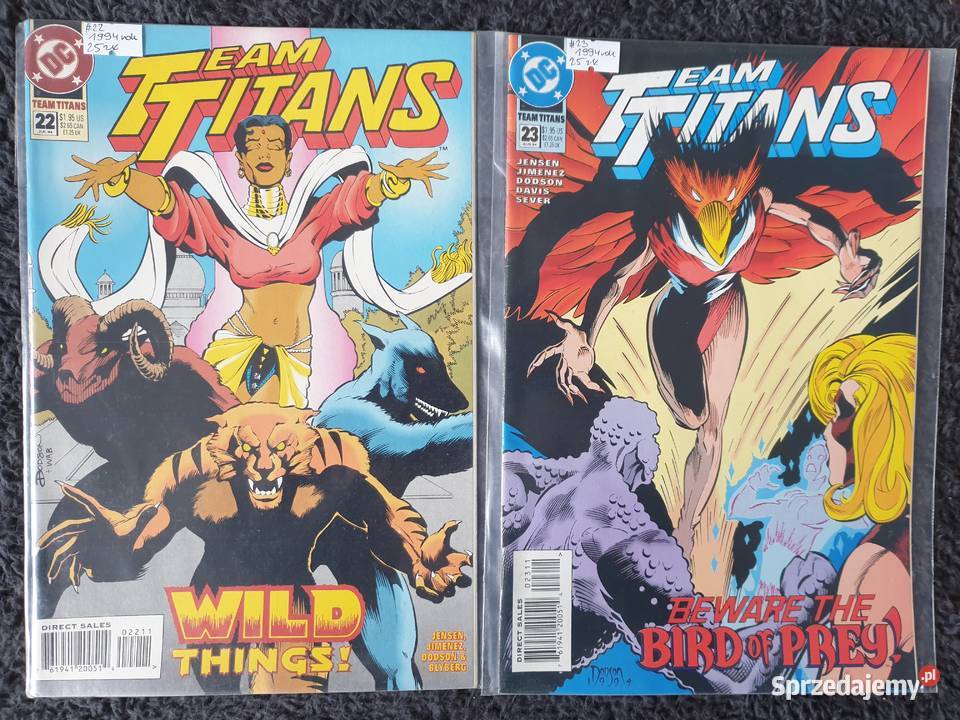 Team Titans kolekcja 17 komiksów DC USA 19921994 Gdynia