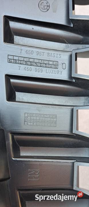 Grill atrapa zderzaka przód Luxury Chrom BMW osobowe dolnośląskie Mielęcin