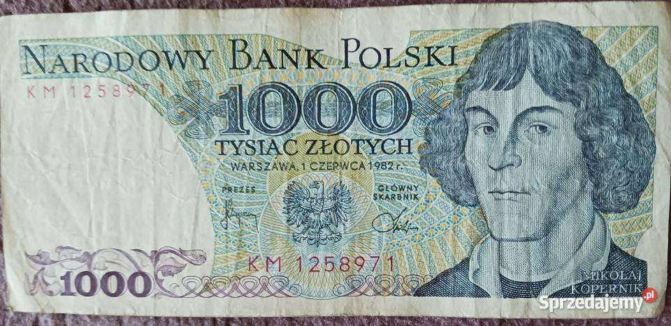 1000 M Kopernik seria 1VI1982 r