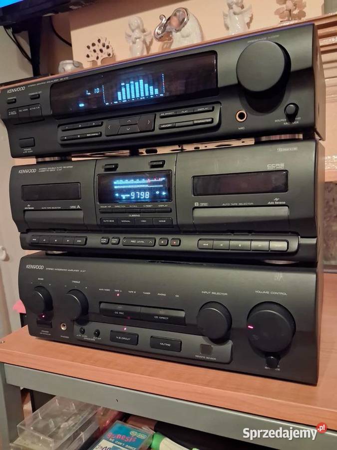 3 segmenty Kenwood Wzmacniacz Deck korektor Chorzelów