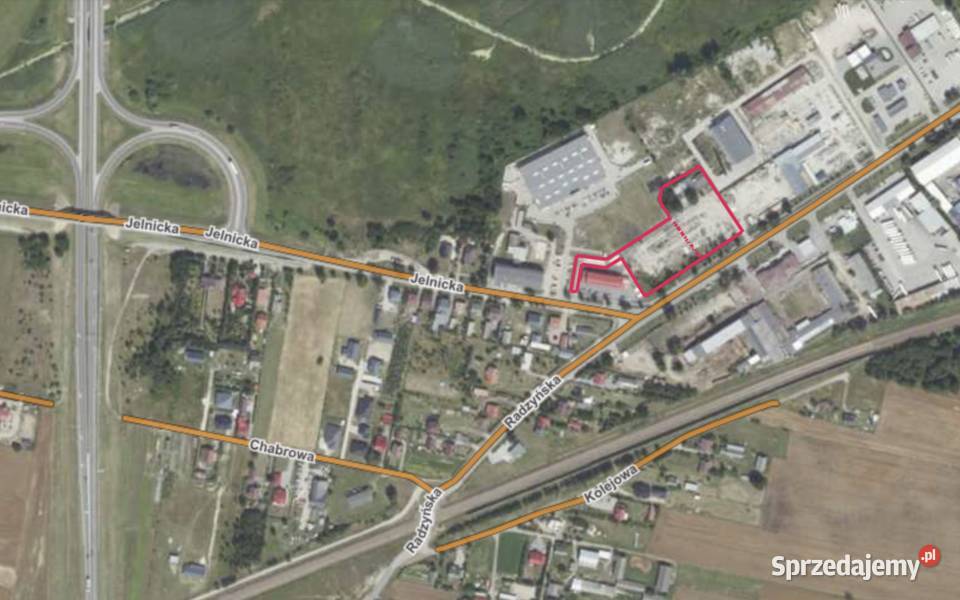 Działka przemysłowa z zabudową magazynowobiurową 272zł/m2 Międzyrzec Podlaski sprzedam
