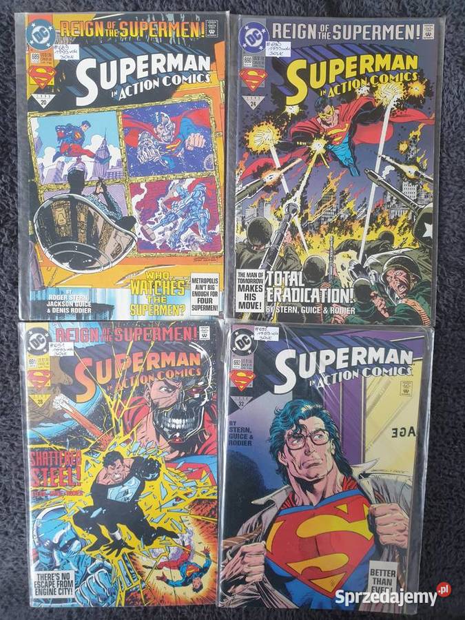 Superman in Action Comics kolekcja 31 komiksów pomorskie Gdynia