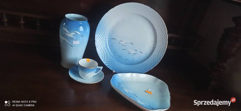 Patera z mewamRoyal Copenhagen Bing Grondahl pomorskie Gdańsk
