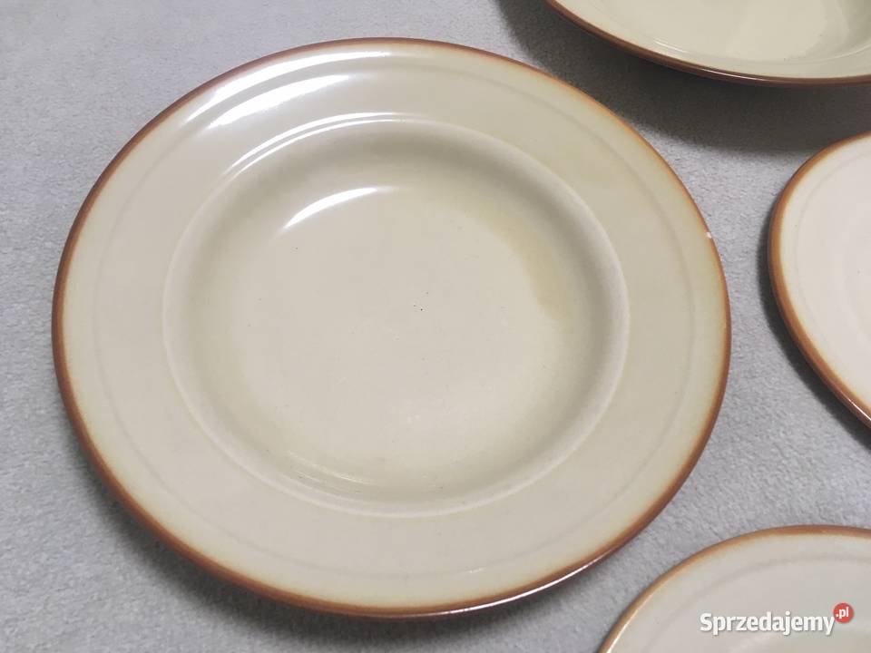Stare talerz głęboki deserowe Tułowice porcelit zachodniopomorskie Kołobrzeg