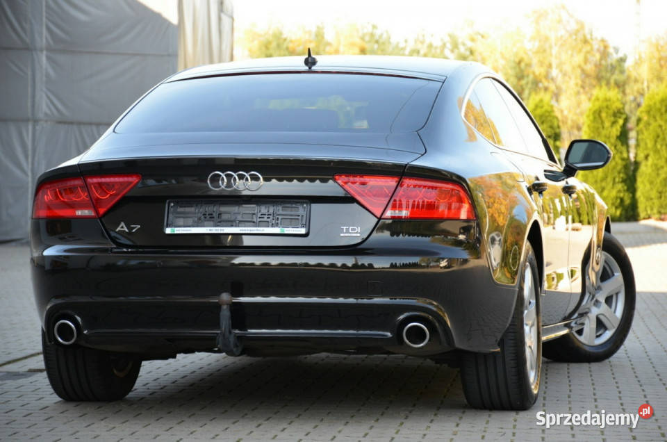 Audi A7 SUPER STAN 30TDI Quattro Serwis LED Navi automatyczna łódzkie Kutno