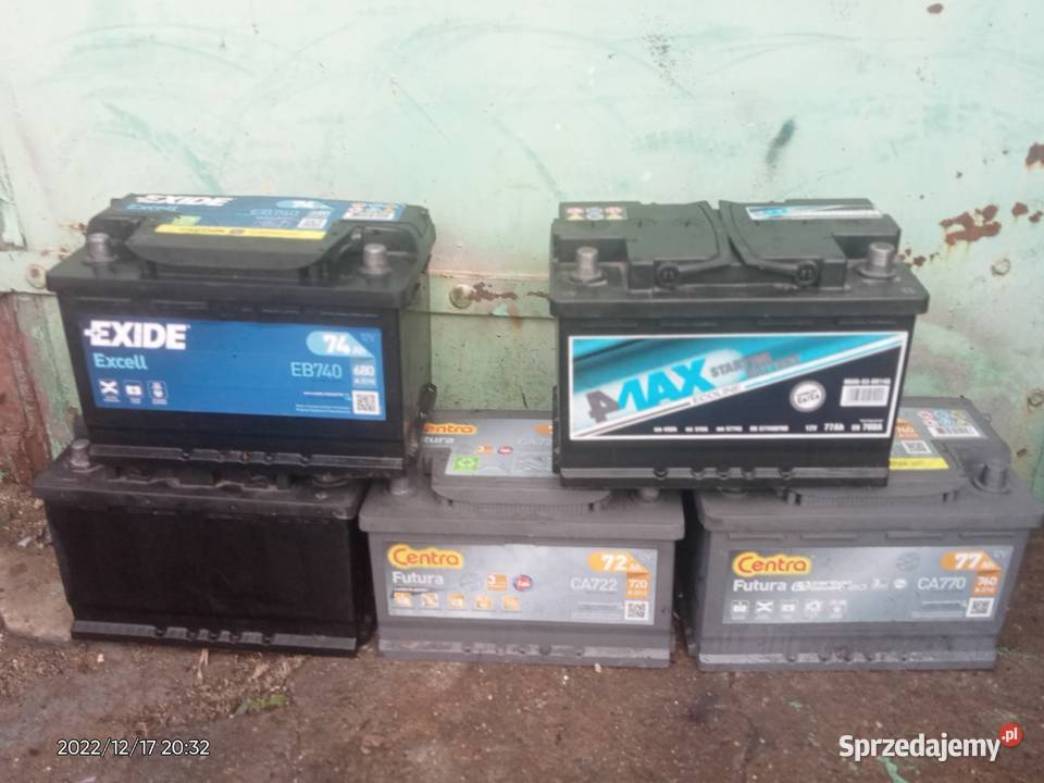 Akumulator 74Ah 680A Łódź - Sprzedajemy.pl