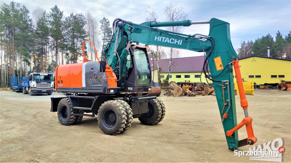 Koparka kołowa Hitachi ZX 140 W3 2012r 16t Ostrowiec Świętokrzyski