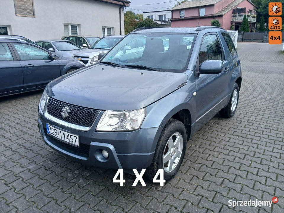 Suzuki Grand Vitara 16i 4X4 klima elektryka szary Gryfino