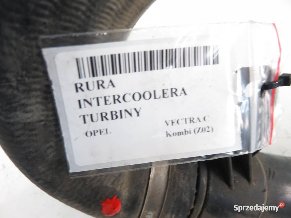 RURA INTERCOOLERA VECTRA C 19 CDTI 55352734 sprzedam