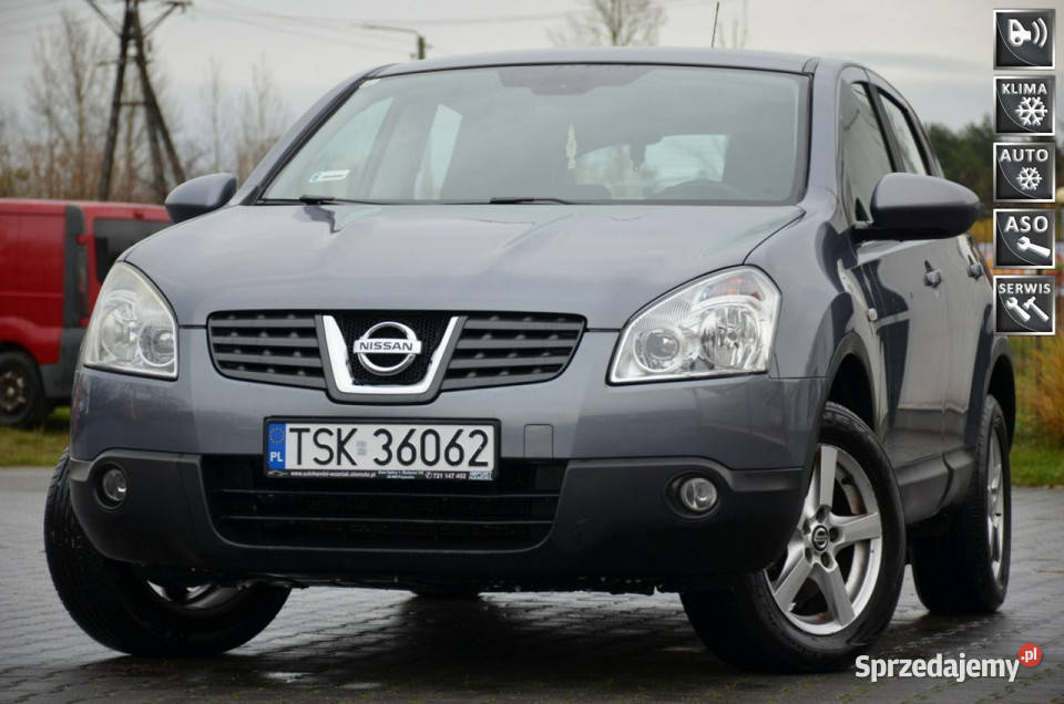 Nissan Qashqai Prywatny Zarejestrowany 16i 114 ASR (kontrola trakcji) Kutno