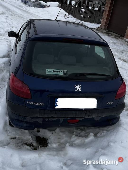 Peugeot 206 2002 r ważne opłaty podkarpackie Rzeszów