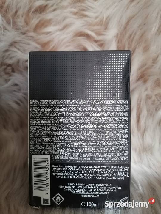 Prada Luna Rossa Black Eau de Parfum 100 ml Przysucha