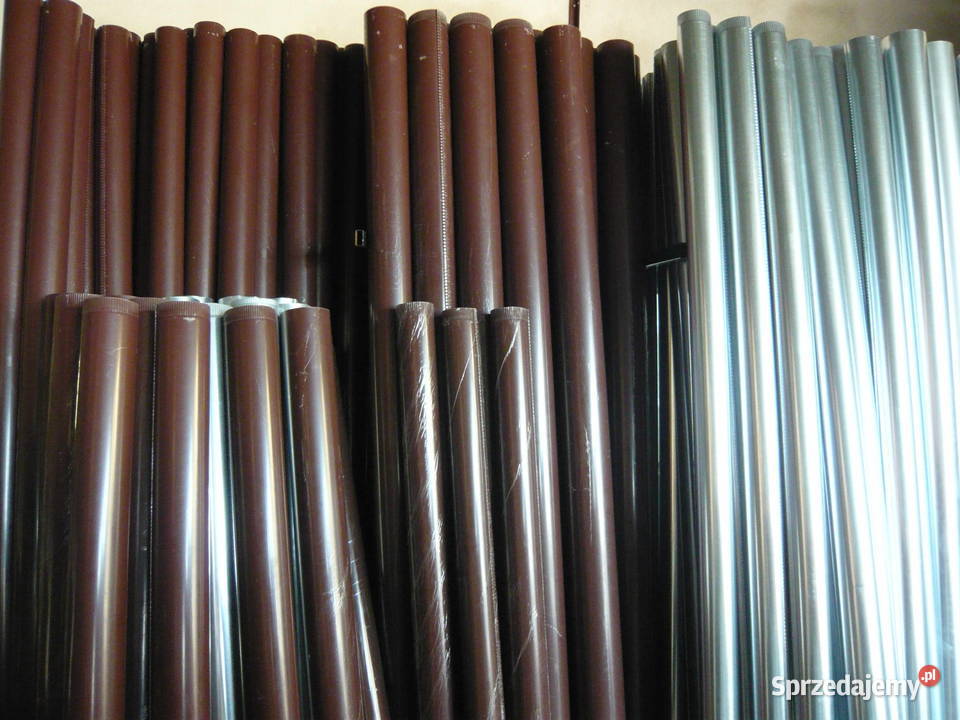 rynna z blachy powlekanej kolor brązowy RAL 8017 świętokrzyskie Oleśnica