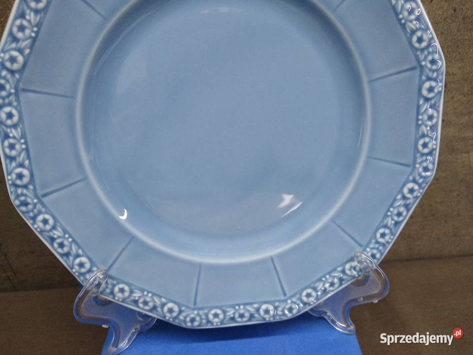Talerz Rosenthal Maria en Vogue Blue 21 wielkopolskie Kalisz