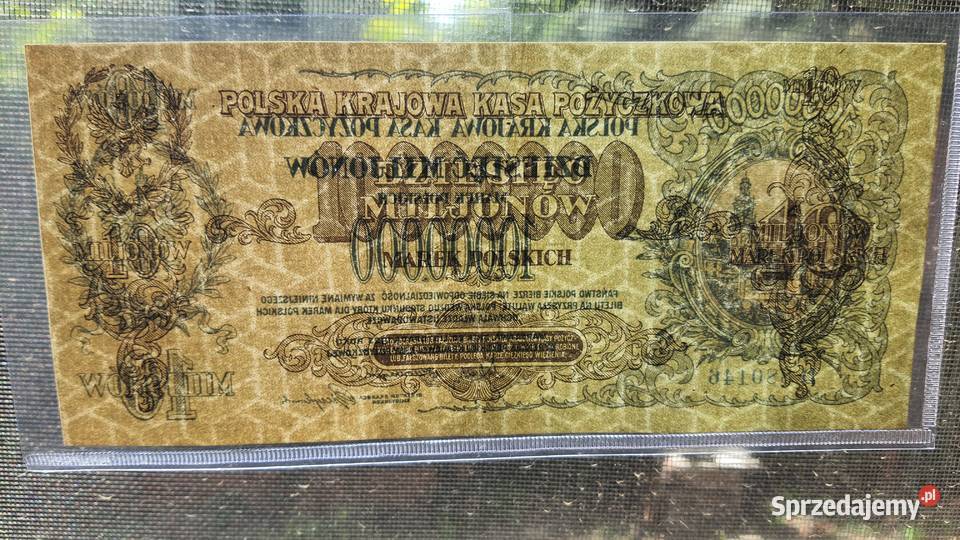10000000 MAREK POLSKICH 1923 s D 880146 sprzedam