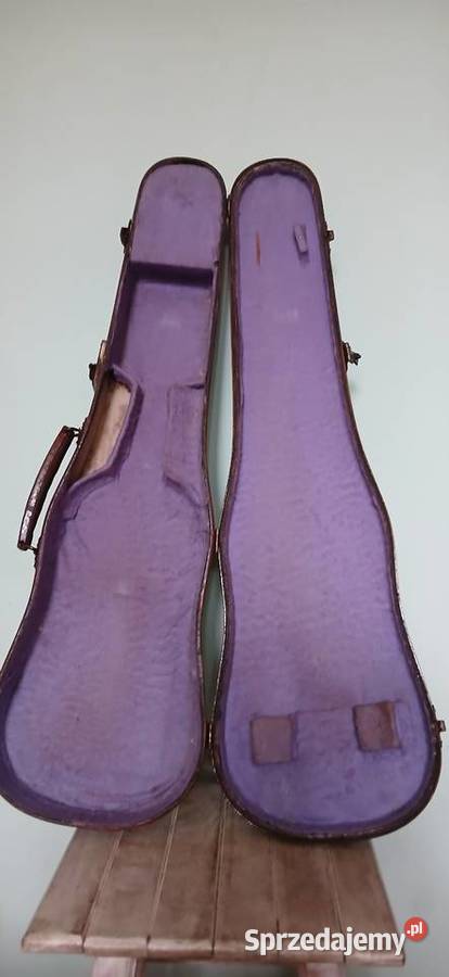 Stary futerał na skrzypce Secesja Kraków