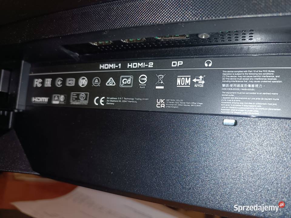 Monitor gamingowy 315 GIGABYTE GS32QC na Libiąż