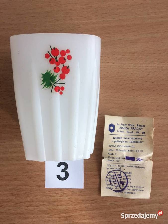 PRL kubek unikat Kołobrzeg sprzedam