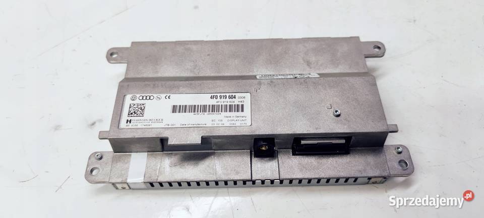 WYŚWIETLACZ MONITOR MMI AUDI A4 A5 A6 4F0919604 osobowe Przystajń