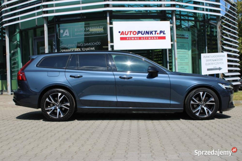 Volvo V60 2022r GWARANCJA FV23 IWŁ ASO NAVI El 80995km Chorzów