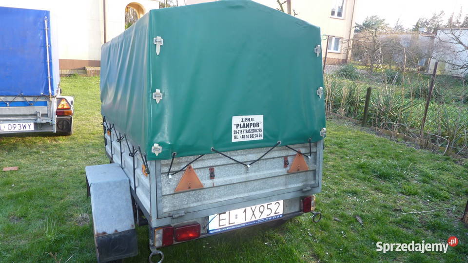 Przyczepkaprzyczepa samochodowa SAMStan towarowe Łódź