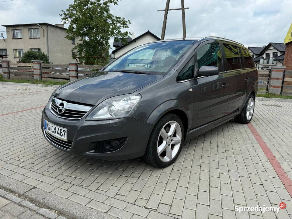 Opel Zafira B Lift 22 Benzyna Opłacony 7 osobowa