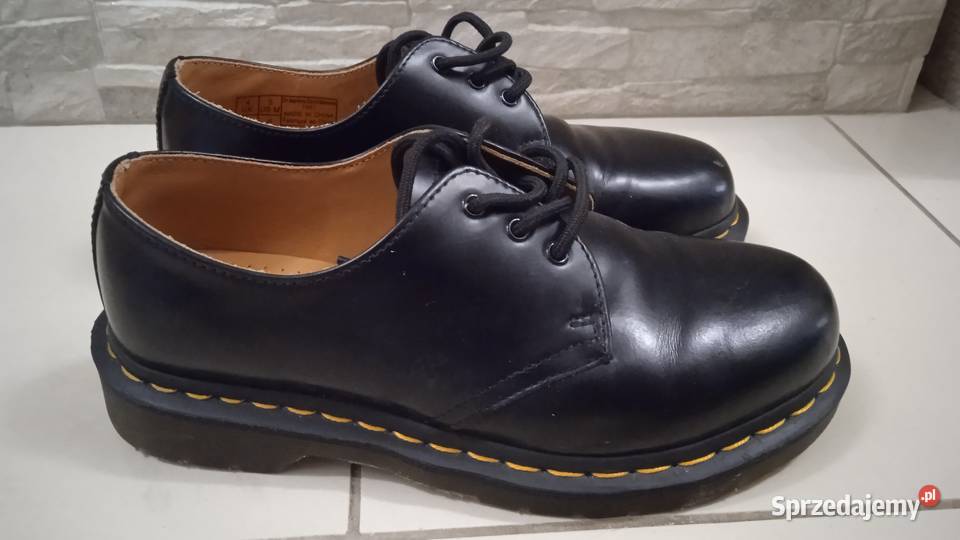 Półbuty glany Martens 1461 black smooth Warszawa