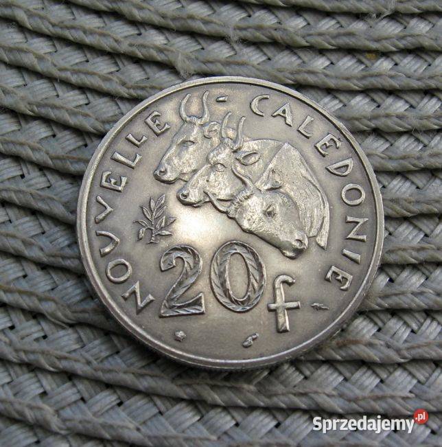 Nowa Kaledonia 20 Franków 1977r Kalisz