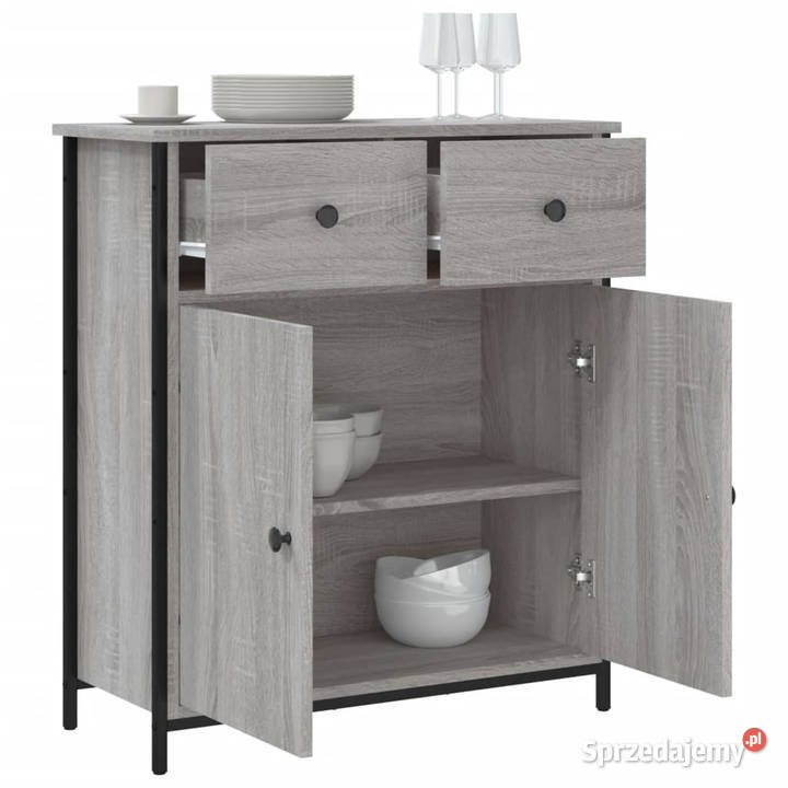 Szafka szary dąb sonoma 70x30x80 materiał Warszawa