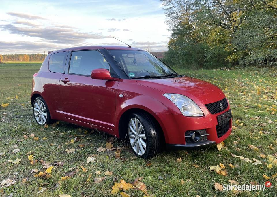 Suzuki Swift Sport 16 125 czerwony 17 Alu NAVI 125KM