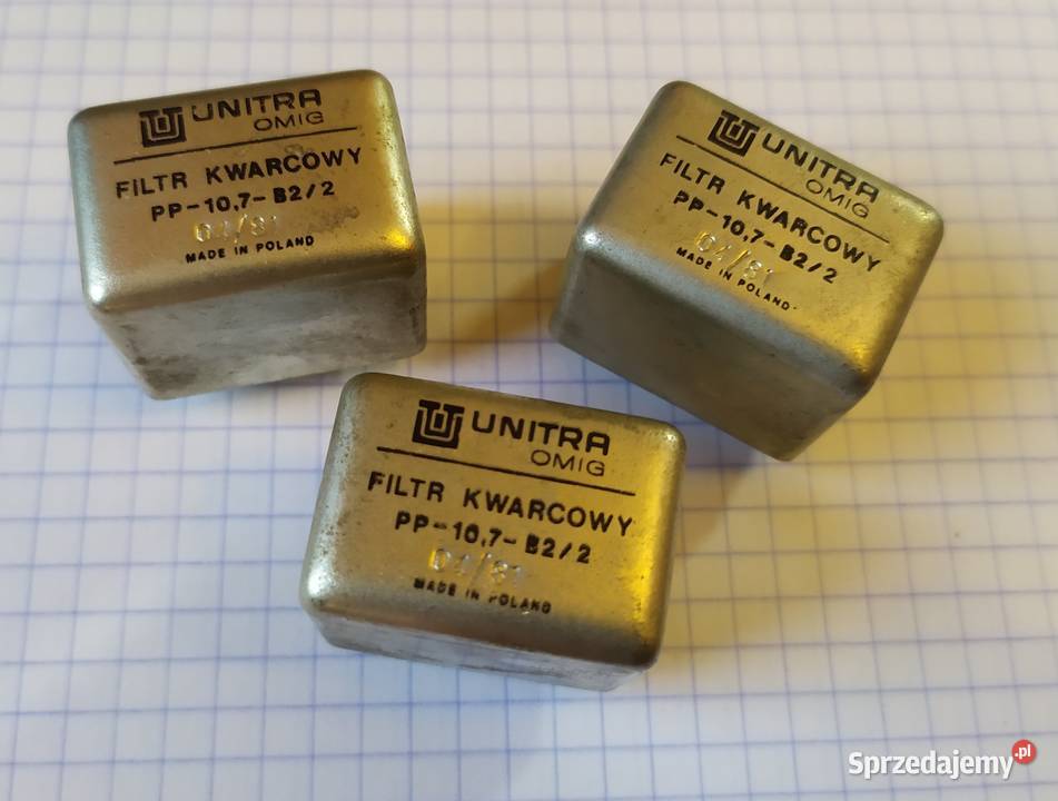 Filtr UNITRA OMIG PP107B22 lubuskie Zielona Góra