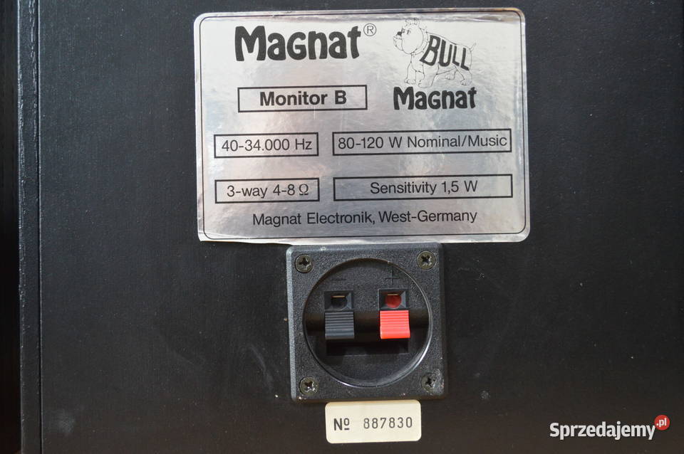 Podstawkowe MAGNAT MONITOR B Oryginalne Zadbane Haczów sprzedam