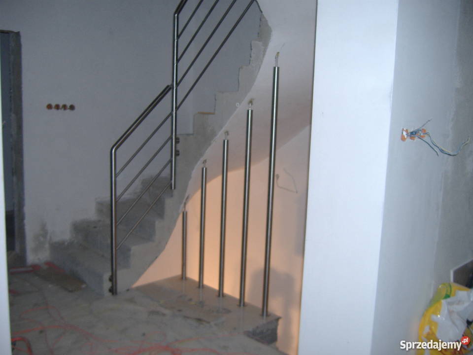 Schody Balustrady Poręcze Barierki Nierdzewne Dom i Ogród małopolskie