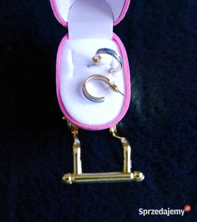 Kolczyki pudełko ozdobne wózek