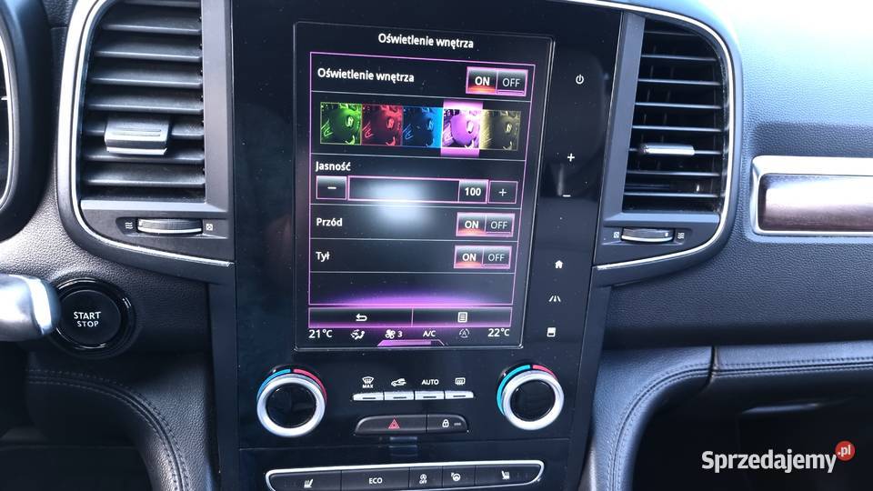 20 dCI 177 EURO 6LED VISION 2xCzujniki ALU gniazdo AUX