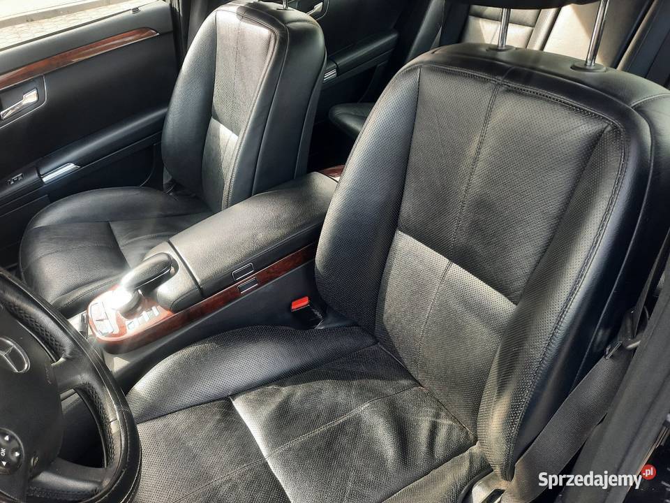 Mercedes w221 s klasa Czarna Szyberdach Wiślica