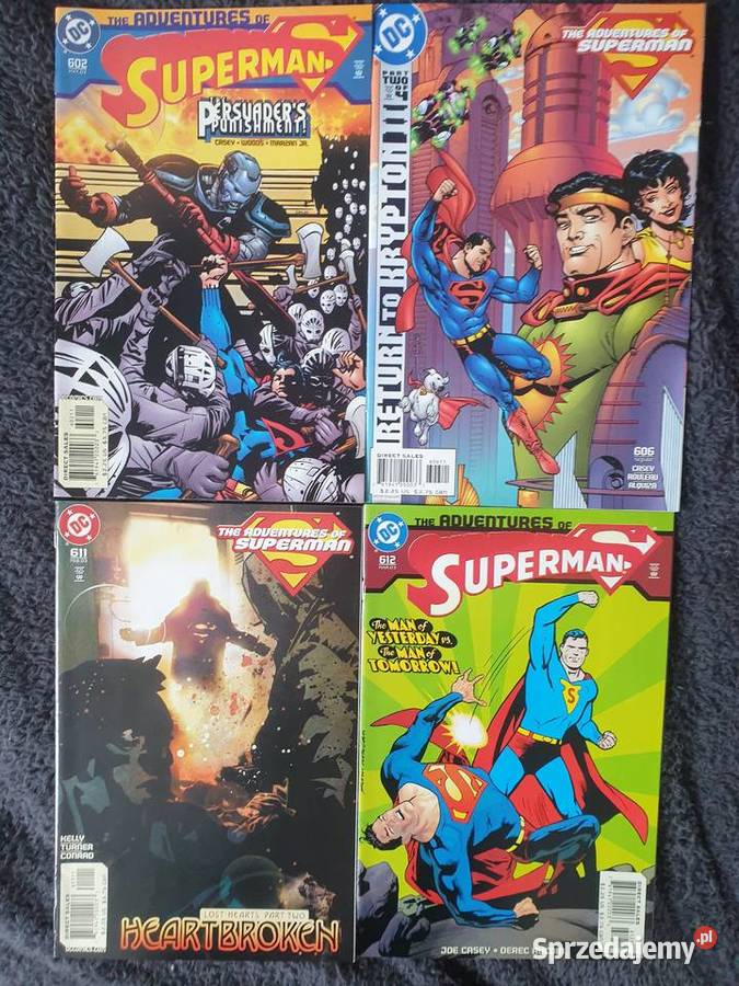 The Adventures Of Superman kolekcja 30 komiksów Amerykańskie Gdynia
