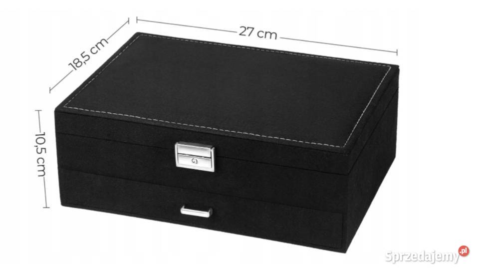 Szkatułka Kuferek Pudełko Organizer na Biżuterię Szkatułki i pudełeczka