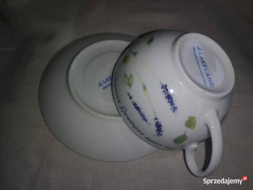 Duża Filiżanka LAKELAND z lawendą Duża FILIŻANKA Gdańsk