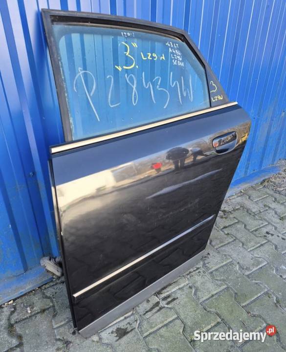 3 DRZWI TYŁ LEWY TYLNE LEWE AUDI A4 B6 SEDAN Drzwi